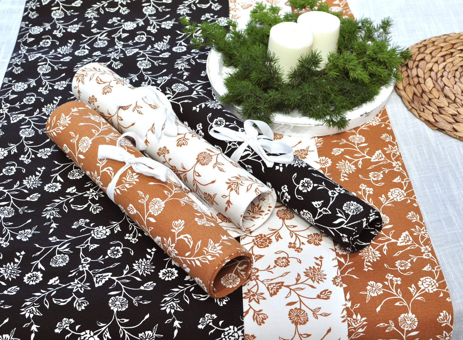 Floral table Runners & Placemats