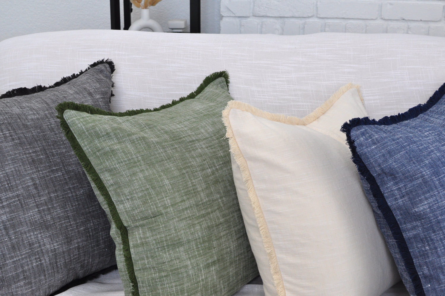 Fringe Pillow Covers Collection