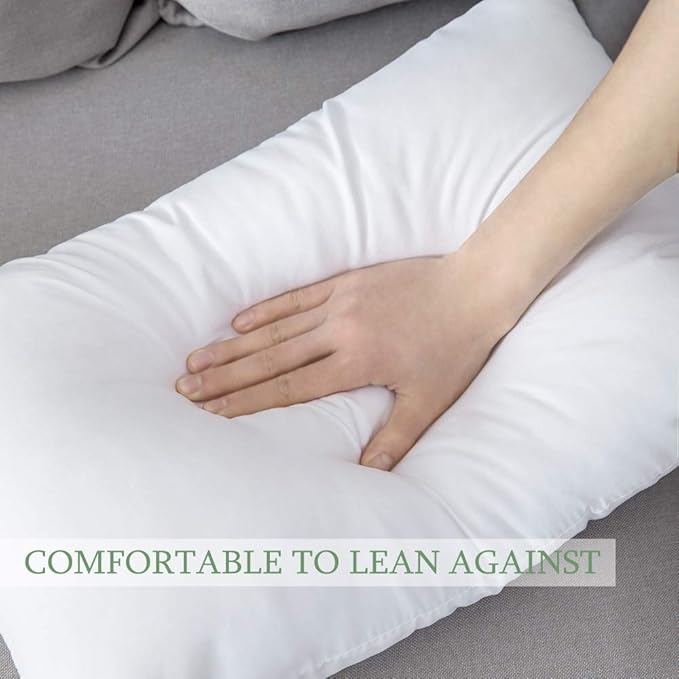 Feather filling pillow insert